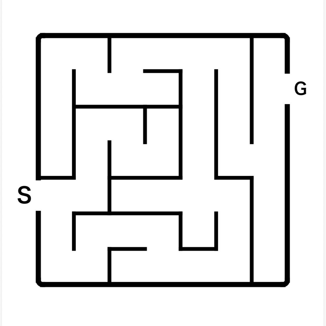 迷路・かんたん（注意力トレーニング）｜リハラボST・無料プリント